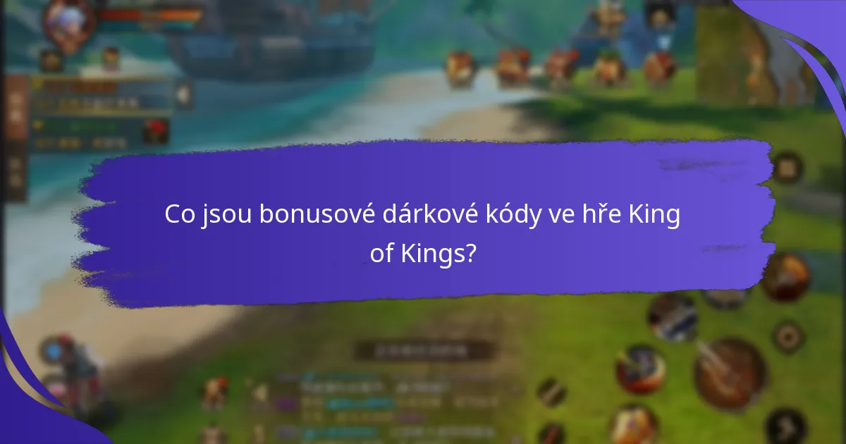 Jak uplatnit bonusové dárkové kódy ve hře King of Kings?