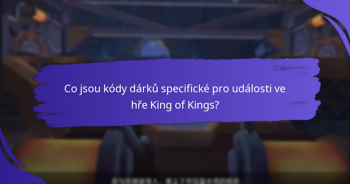 Jaké jedinečné předměty lze získat prostřednictvím kódů dárků?