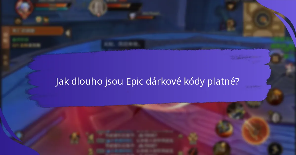 Jaké odměny poskytují Epic dárkové kódy?