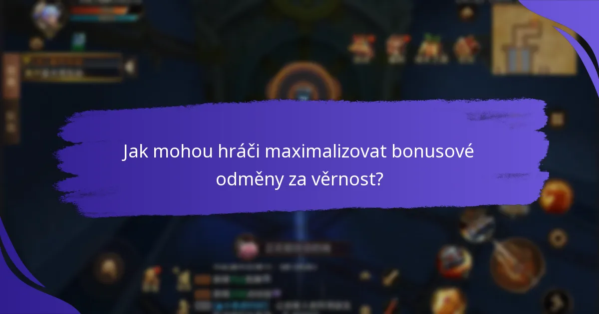 Jaké typy odměn jsou dostupné prostřednictvím bonusových odměn za věrnost?