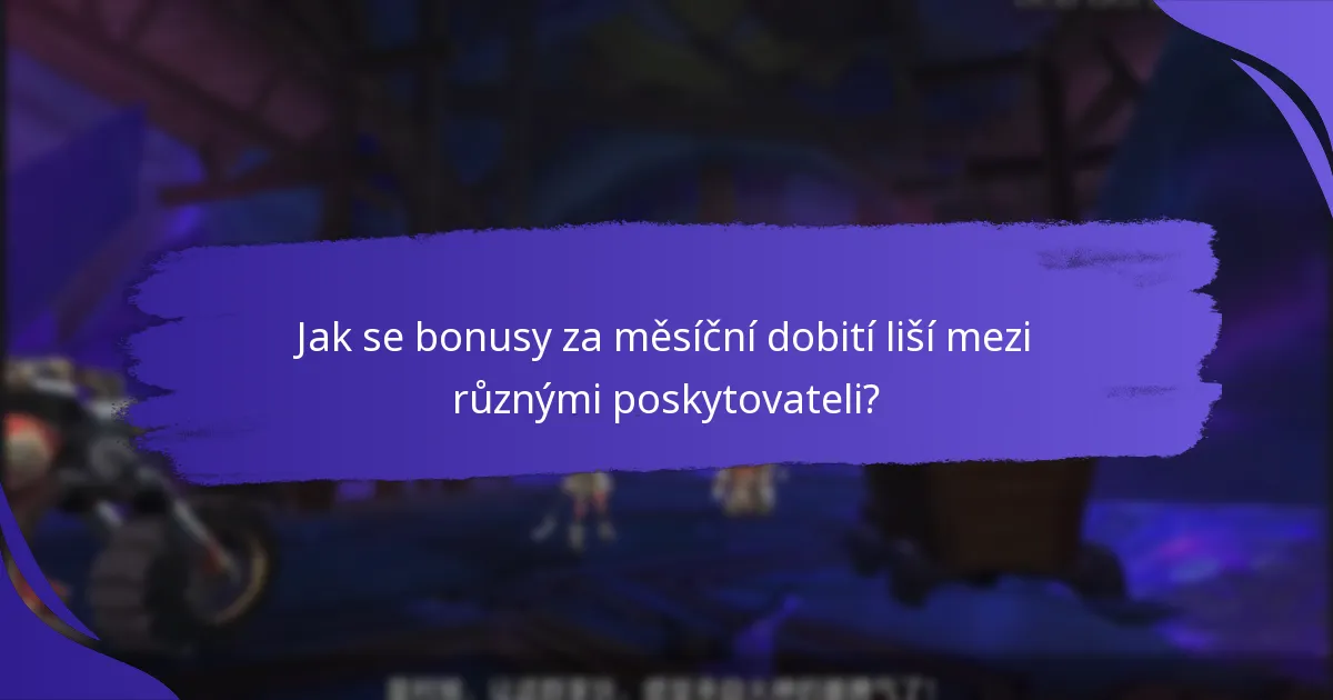 Jak maximalizovat výhody bonusů za měsíční dobití?