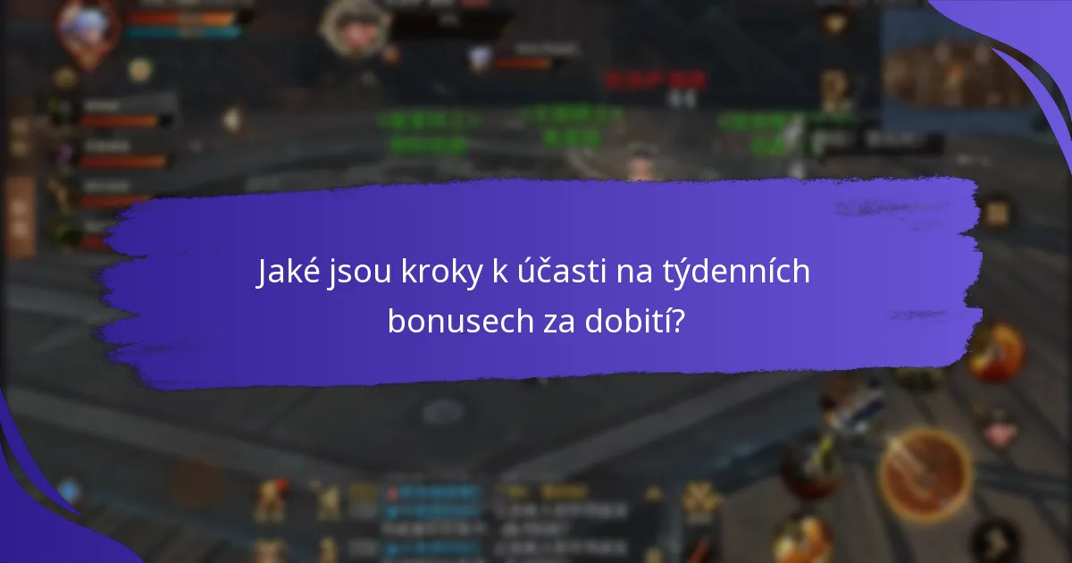 Jaká jsou potenciální rizika nebo omezení týdenních bonusů za dobití?