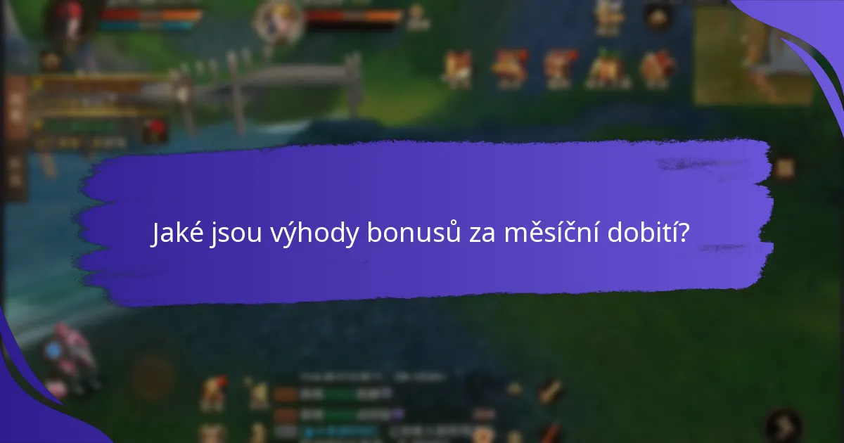 Jak se bonusy za měsíční dobití liší mezi různými poskytovateli?